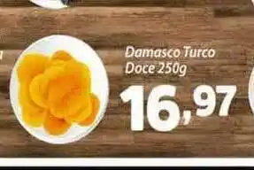 Confiança Supermercados Damasco Turco Doce 250g oferta