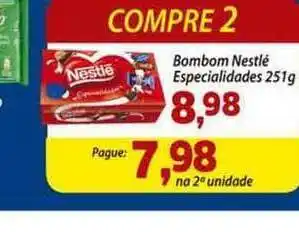 Confiança Supermercados Bombom Nestlé Especialidades 251g oferta