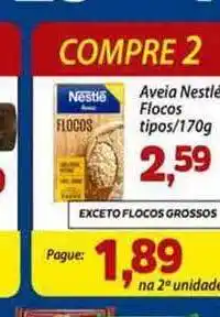 Confiança Supermercados Aveia Nestlé Flocos Tipos 170g oferta