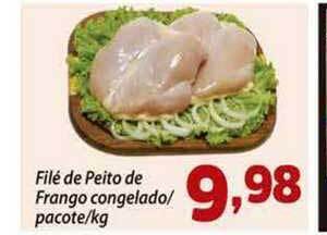 Confiança Supermercados Filé De Peito De Frango Congelado Pacote oferta