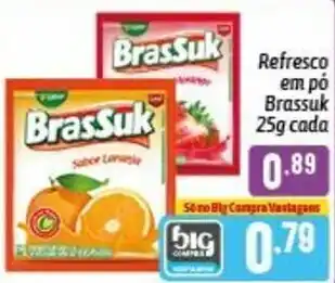 Refresco em po Brassuk 20g cada