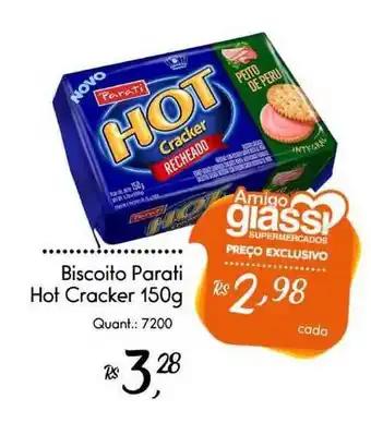 Giassi Supermercados Biscoito Parati Hot Cracker 150g oferta