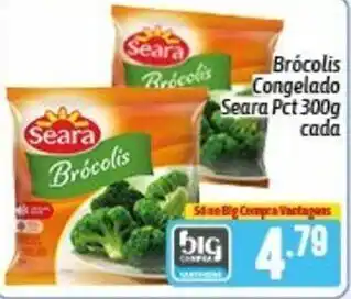Brocolis Congelado Seara Pct 300g cada