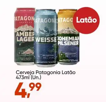Imec Supermercados Cerveja Patagonia Latao 473ml oferta