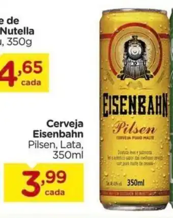Carrefour Cerveja Eisenbahn Pilsen, Lata, 350ml oferta
