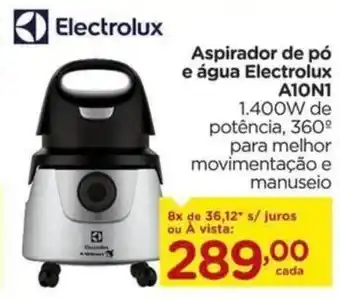 Carrefour Aspirador de pó e água Electrolux A10N1 oferta