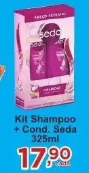Rossi Supermercado Kit Shampoo + Cond. Seda 325ml oferta
