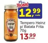 Rossi Supermercado Tempero Heinz p/ Batata Frita 70g oferta