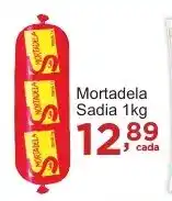 Rossi Supermercado Mortadela Sadia 1kg oferta