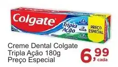 Rossi Supermercado Creme Dental Colgate Tripla Ação 180g Preço Especial oferta
