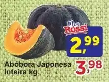 Rossi Supermercado Abóbora Japonesa Inteira kg oferta