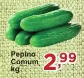 Rossi Supermercado Pepino Comum kg oferta