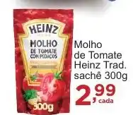 Rossi Supermercado Molho de Tomate Heinz Trad. sachê 300g oferta