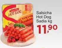 Rossi Supermercado Salsicha Hot Dog Sadia kg oferta