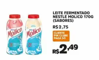 Pinheiro Supermercado Leite Fermentado Nestle Molico 170g (sabores) oferta