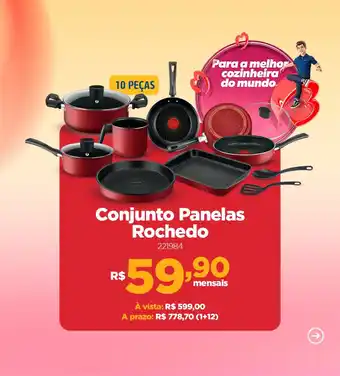 Berlanda Conjunto Panelas Rochedo oferta