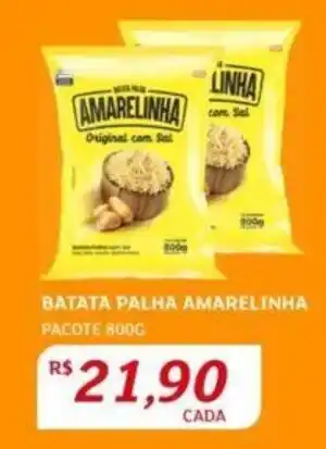 Assaí Atacadista BATATA PALHA AMARELINHA PACOTE 800G oferta