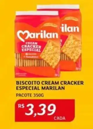 Assaí Atacadista BISCOITO CREAM CRACKER ESPECIAL MARILAN PACOTE 350G oferta