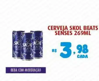 Bahamas Supermercados Cerveja Skol Beats Senses 269ml oferta