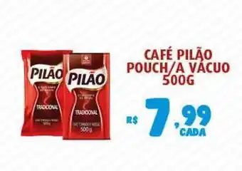 Bahamas Supermercados Café Pilão Pouch- A Vácuo 500g oferta