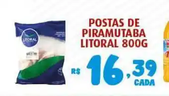 Postas De Piramutaba Litoral 800g