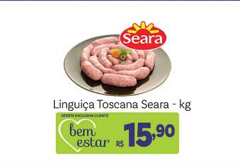 Linguiça Toscana Seara 1kg