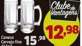 Confiança Supermercados Caneca Cerveja Fine oferta