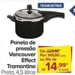 Carrefour Panela de pressão Vancouver Effect Tramontina oferta