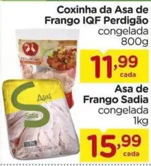 Carrefour Coxinha da Asa de Frango IQF Perdigao 800g oferta