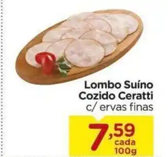 Lombo Suino Cozido Ceratti 100g