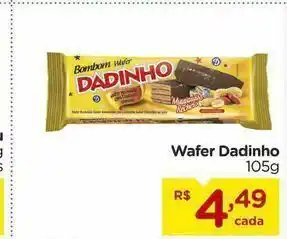 Wafers dadinho 105 gr