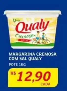 Assaí Atacadista MARGARINA CREMOSA COM SAL QUALY POTE 1KG oferta