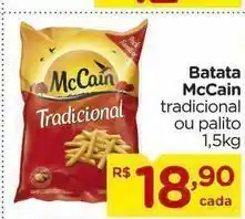 Batata congelada mccain 1.5 kg