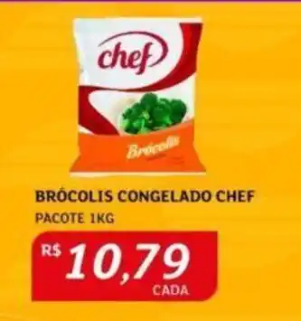 Assaí Atacadista BROCOLIS CONGELADO CHEF PACOTE 1KG oferta