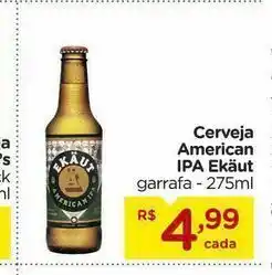 Cerveja american ipa ekáut 275 ml