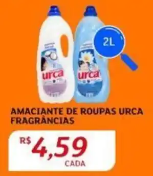 Assaí Atacadista AMACIANTE DE ROUPAS URCA FRAGRANCIAS 2L oferta