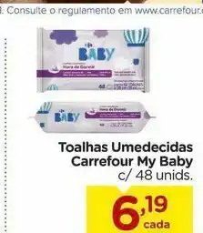 Lenços umedecidos carrefour