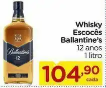Whisky escocês ballantine´s