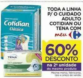 Toda a linha p/ o cuidado adulto cotidian