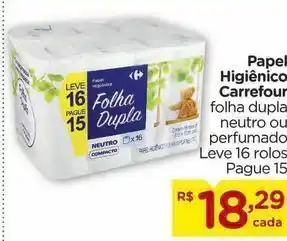 Motorola Papel higiênico carrefour oferta