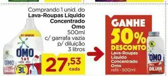 Detergente líquido omo