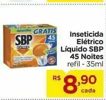 Inseticida elétrico sbp