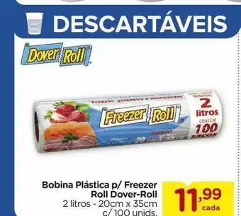 Sacola para alimentos freezer-roll
