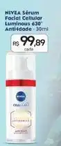 Drogal Nivea - sérum facial cellular luminous 630 anti-idade oferta