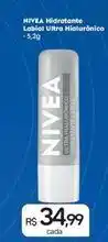 Drogal Nivea - hidratante labial ultra hialurônico oferta