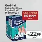 Drogal Qualifral - fralda geriátrica regular p 10 oferta