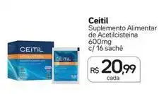 Drogal Ceitil - suplemento alimentar de acetilcisteína oferta