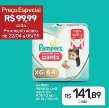 Drogal Pampers - premium care pants top oferta