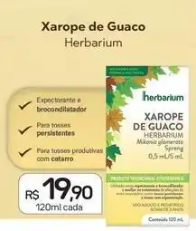 Drogal Herbarium - xarope de guaco oferta