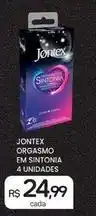 Drogal Jontex - orgasmo em sintonia 4 unidades oferta